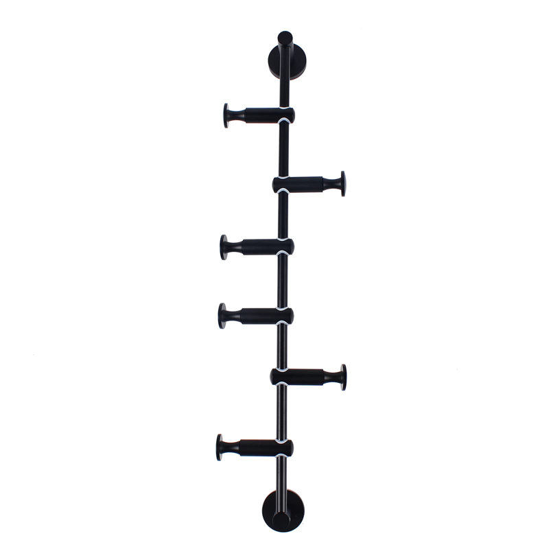 Everly Quinn 6 Hook Wall Mounted Coat Rack & Reviews | Wayfair added by Olivia Otte