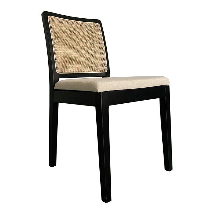 Torrian Solid Wood Side Chair, Black added by Kate Lynn Nemett