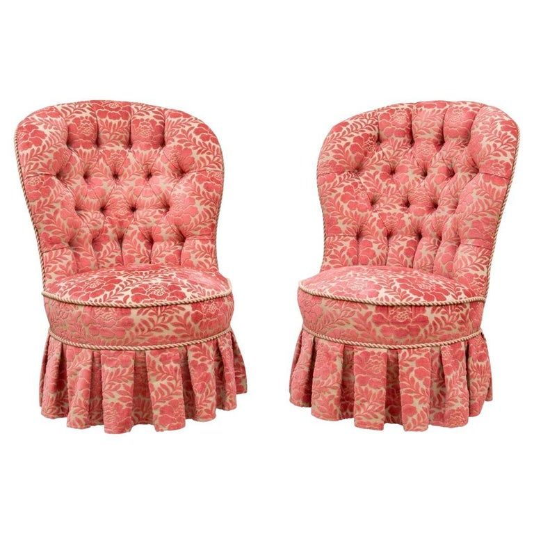 Pair of Fine Custom Upholstered Fireside Chairs added by Jorie Braunold