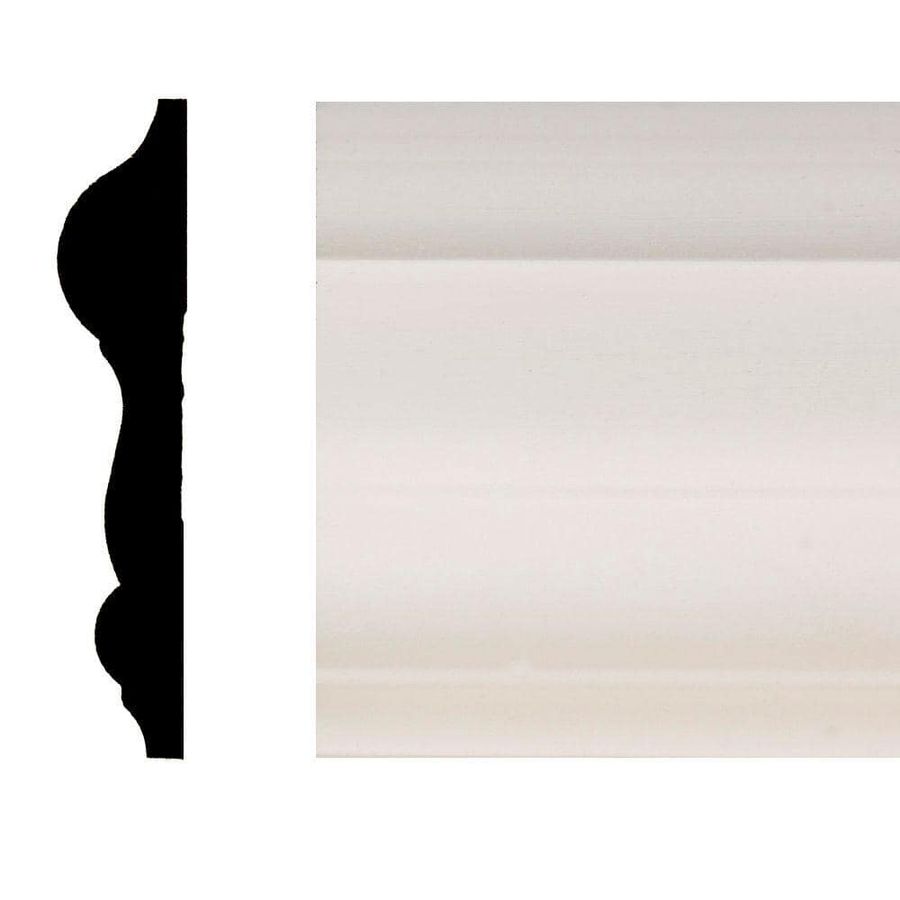 LWM297 5/8 in. x 3 in. MDF Chair Rail Moulding HDFB297 - The Home Depot added by Stephanie Enholm