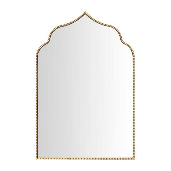 Medium Ornate Arched Gold Antiqued Classic Accent Mirror (35 in. H x 24 in. W) added by Jessica Simpson