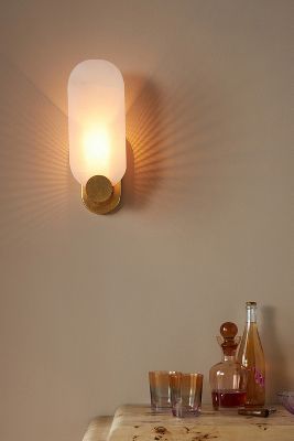 Alabaster Sconce added by Seattle Home Stylist