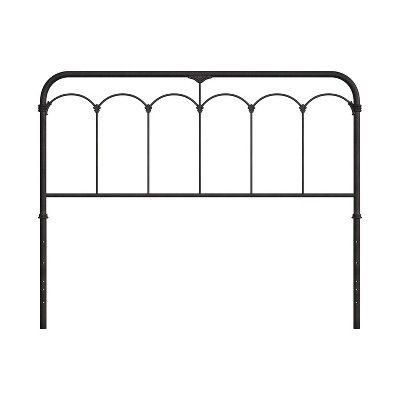 Saracina Home King Jocelyn Headboard Black Curved, Metal Frame, Box Spring Required added by Alicia V.