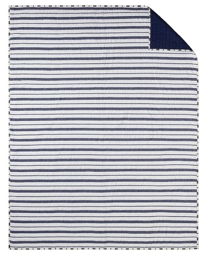 Yard Dyed Striped Quilt & Shams added by Lindsay Etter