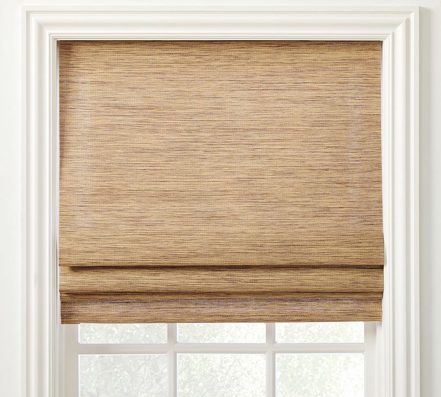 Custom Sutton Natural Roman Shade added by Sara Bronnenkant