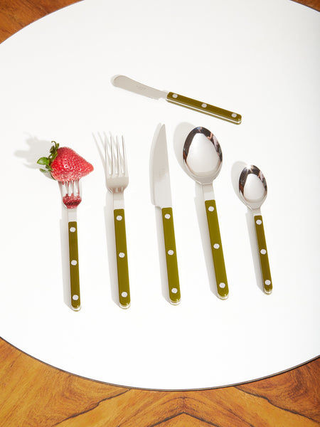 Stainless Steel Flatware in Olive added by Spoak 