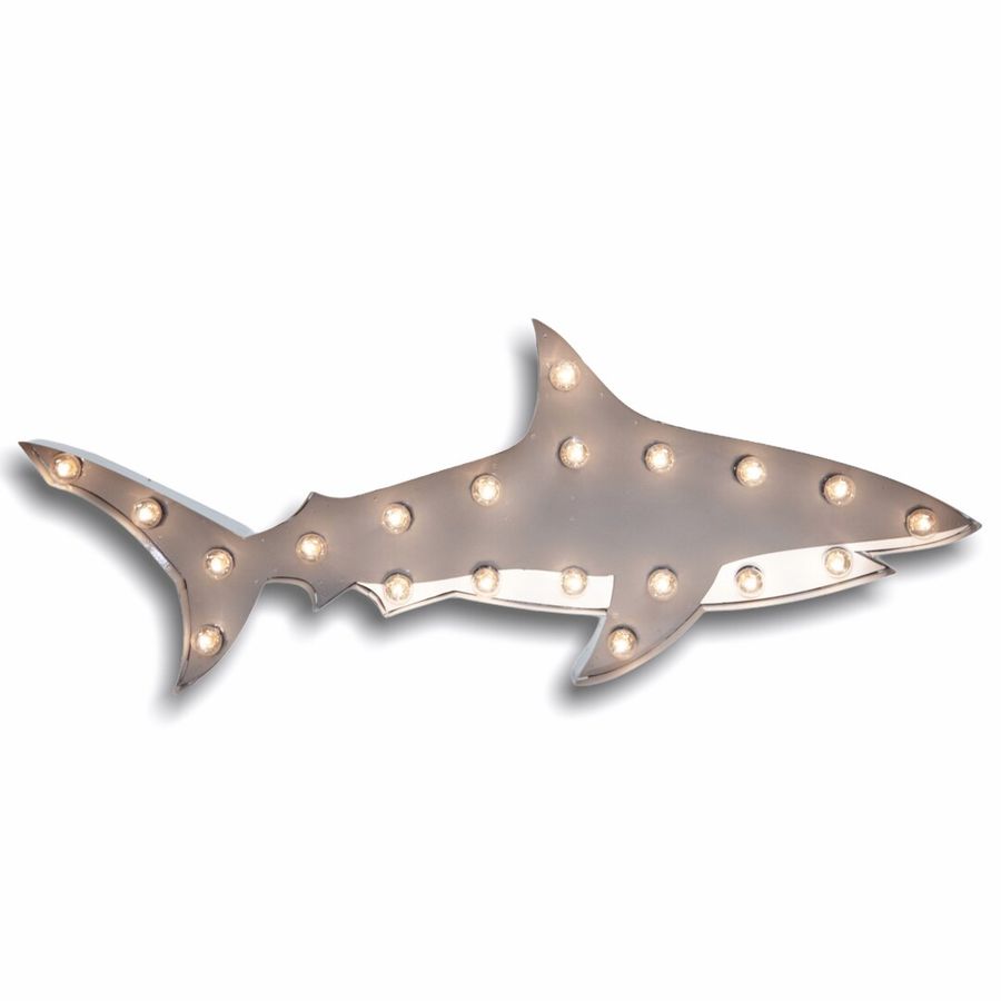 Shark Marquee, Light up Shark - Etsy added by sallie tyler