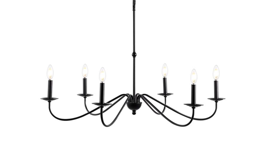 JONATHAN Y Lighting JYL7559A Wicklow 6 Light 35" Wide LED | Build.com added by Madi Johnson