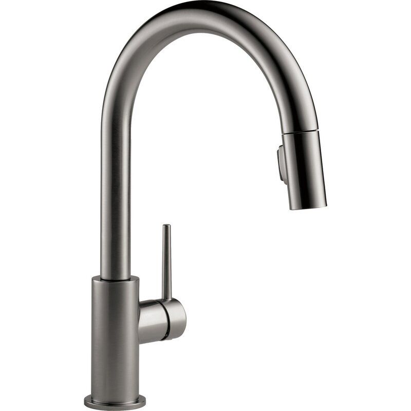 Trinsic Swivel Bar Faucet, Single Handle Prep Sink Faucet added by Lyss Wallace