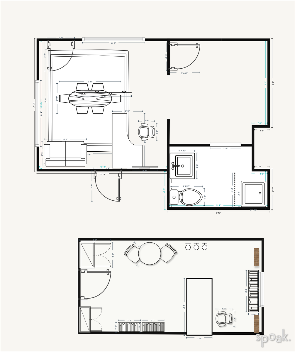 Library Floor Plan designed by Nayeskie Rodriguez