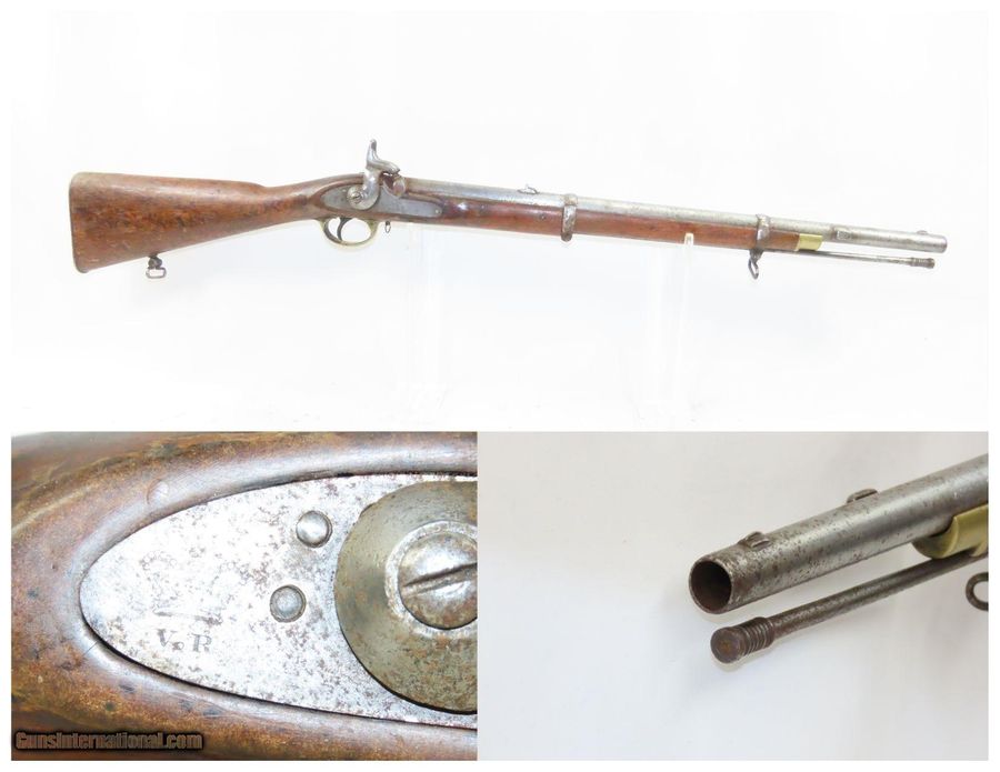BRITISH Pattern 1853 Enfield ARTILLERY Carbine with AFGHAN Bringback Papers Victorian “1862” Dated Lock added by jane campbell rahmberg