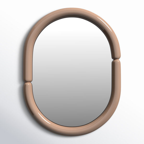 Lorinda Solid Wood Oval Wall Mirror added by Lindsay Medendorp