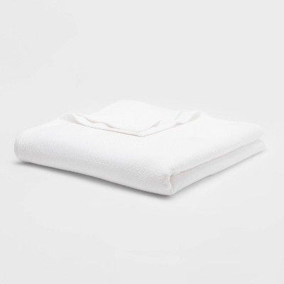 King 100% Cotton Bed Blanket White - Threshold™: Lightweight Woven, OEKO-TEX Certified, Machine Washable added by Jess Rinke
