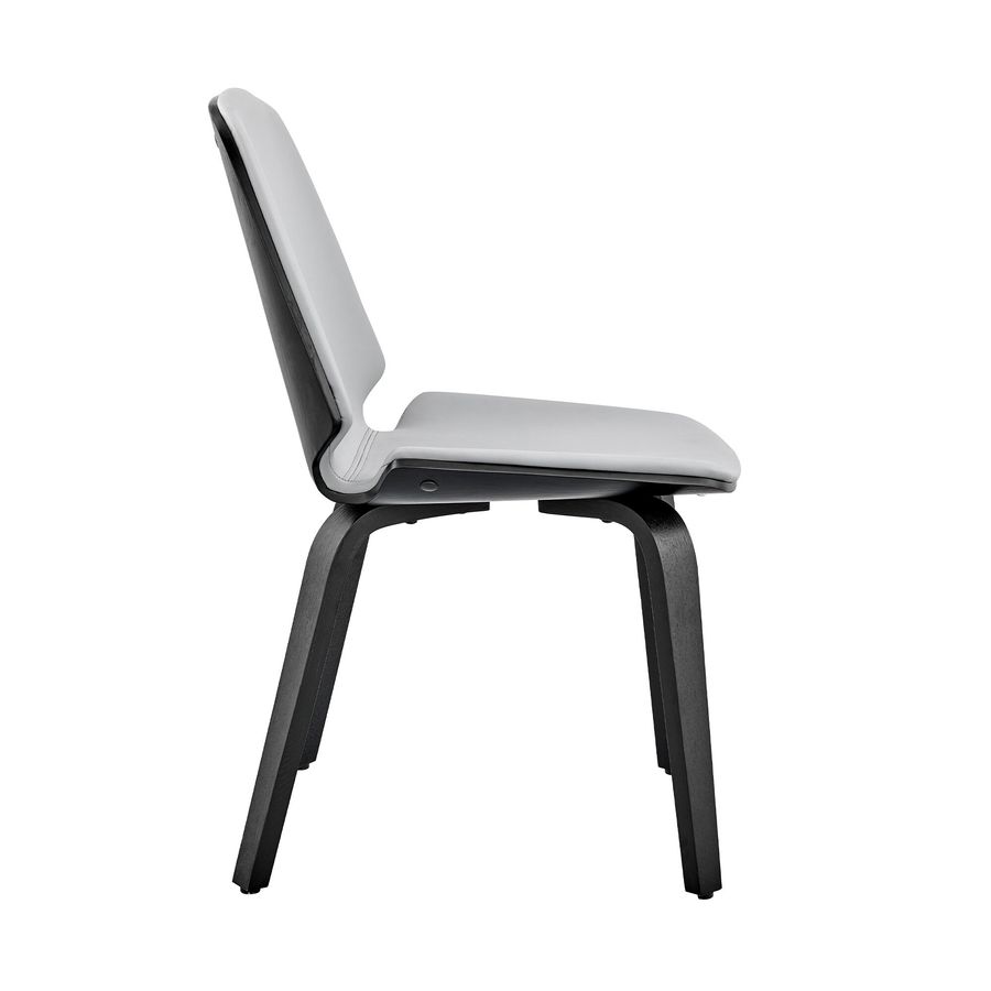 Holly Leatherette Dining Chair with Slightly Curved Seat added by Cornelia Spiske