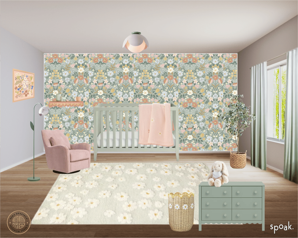 Nursery Inspo designed by Olga Dragieva