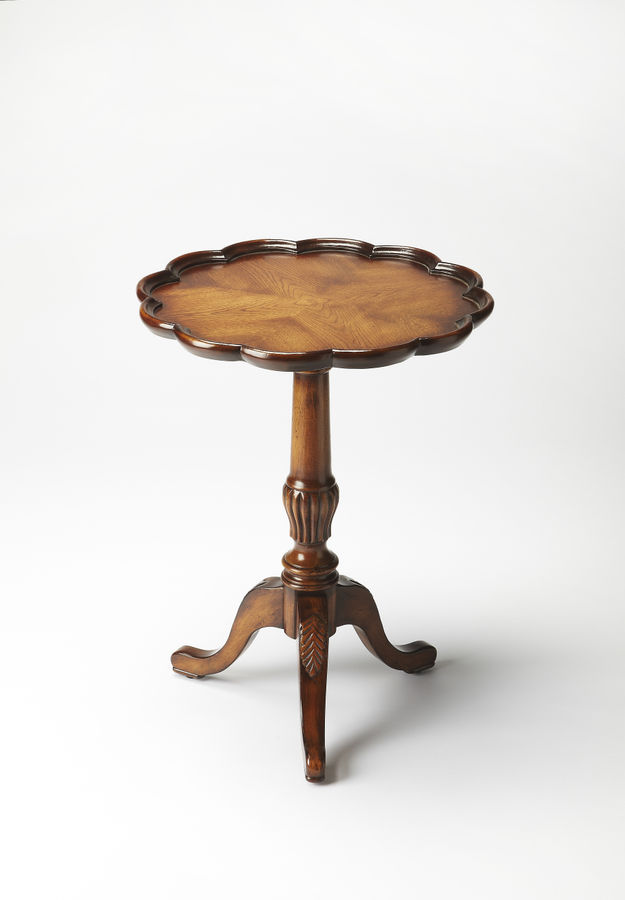Dansby Vintage Oak Side Table - Butler Specialty Co. | Havenly added by NE KO