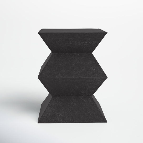 Johnnie Concrete Outdoor Side Table added by Alaina Rolfes