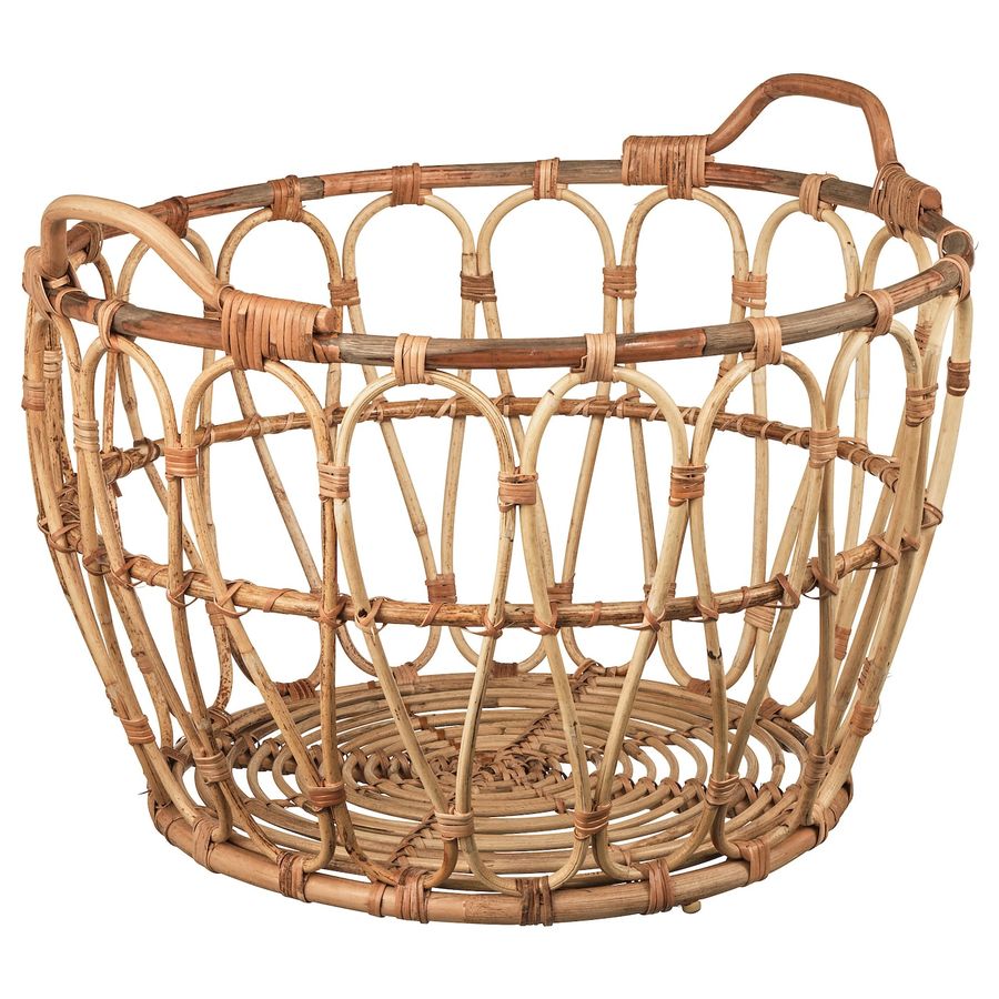 SNIDAD Basket, rattan - IKEA added by Where The Heart Is Designs
