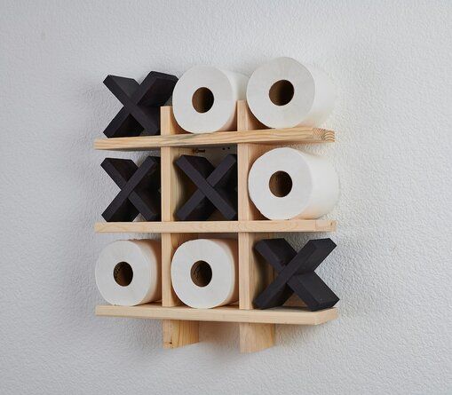 TTT1616-NAT-Blk Wall Mounted Toilet Paper Holder added by Melanie Warren