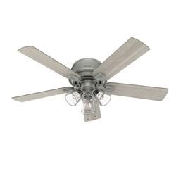 Hunter® Postman 52" Matte Silver Indoor LED Ceiling Fan added by Alyssa Markley