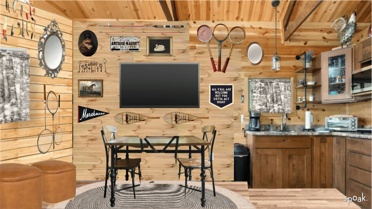 Game Room Inspiration designed by Bailey Rankin