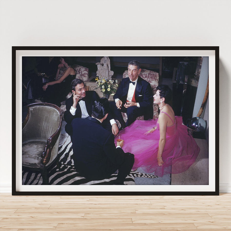 Celebrity Guests Framed Print by Slim Aarons added by Courtney Miller