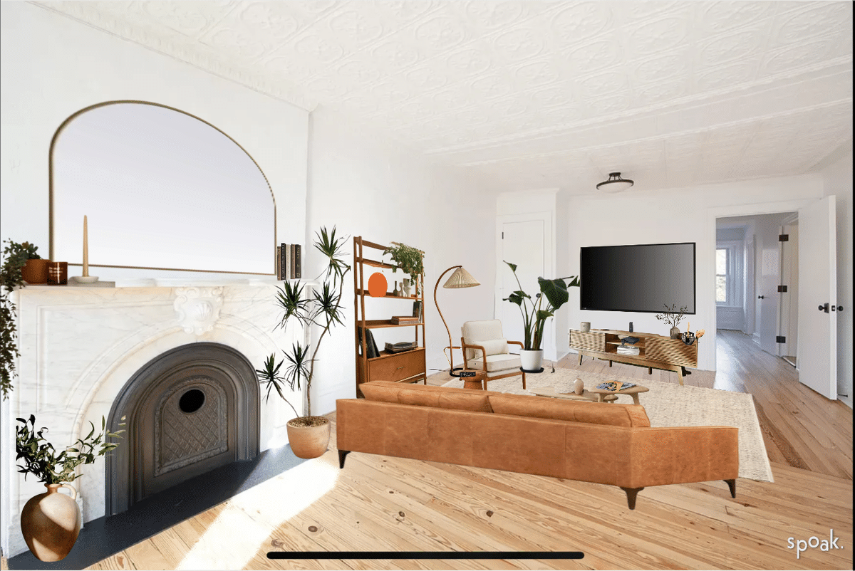 Living Room Floor Plan designed by Jasmyn Wilkins
