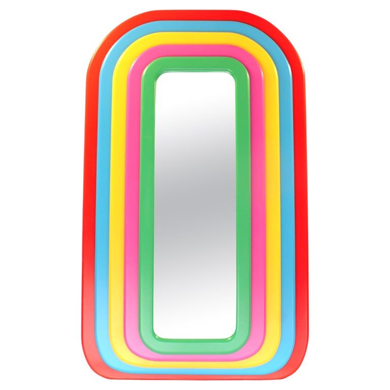 Ultrarainbowla Monumental Floor Mirror, Custom Piece, Greg Palombo, 2023 added by Hayley Andreesen