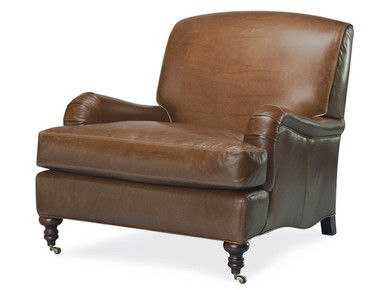 Deerfield Topstitch Leather Chair added by Stephanie Northrop