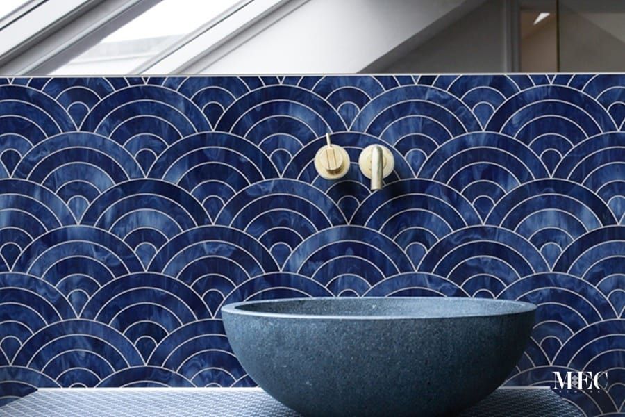 Kadin Backsplash Tile - MEC - Bespoke Luxury Mosaics added by William Runnels