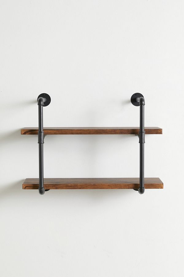 2-Tier Industrial Wall Shelf added by Stephanie Stras