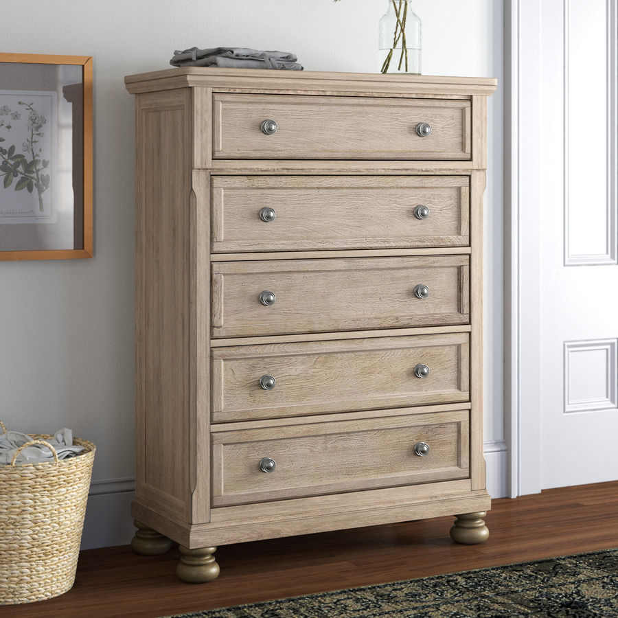 Lark Manor Alek 5 Drawer Chest & Reviews | Wayfair added by Jess Johnson