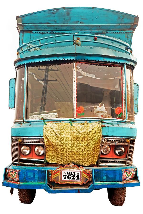 The blue truck by Matthias Barth on Artfully Walls added by Kate Seymour