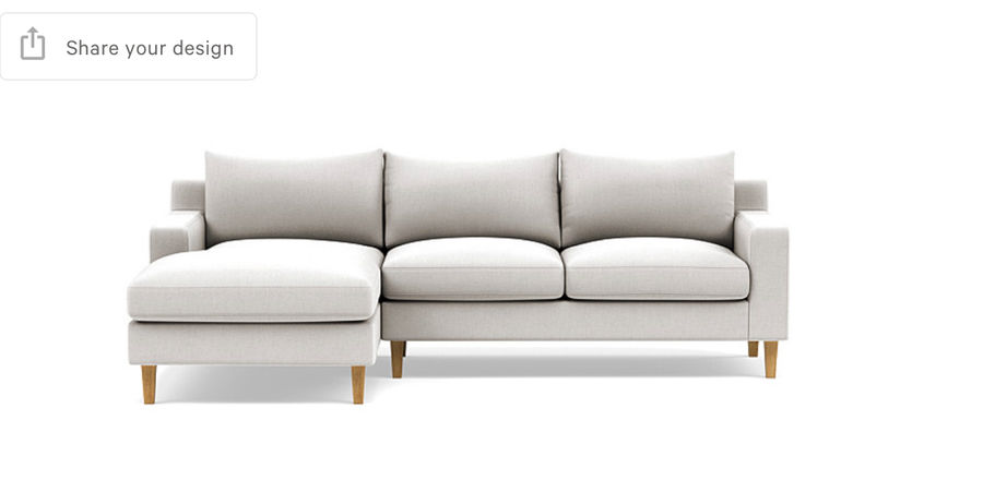 Sloan Custom Sectional Sofa added by Elevated by Elise LLC