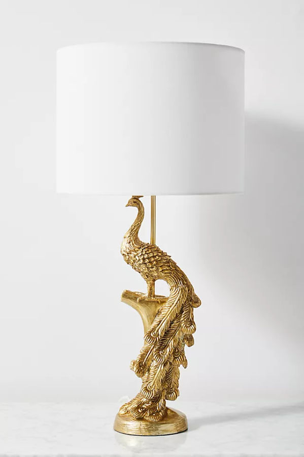 Pavo the Peacock Table Lamp added by Senna Wilson