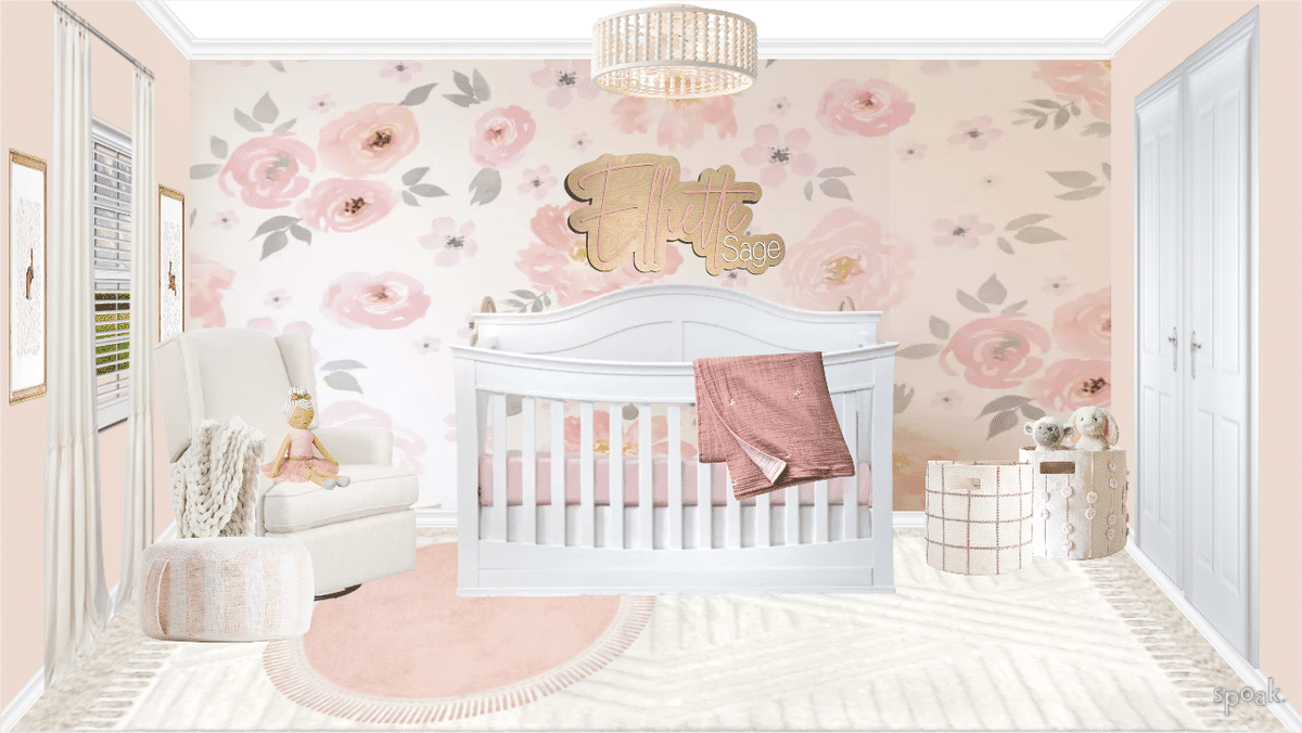 Nursery Inspo designed by Olivia Otte