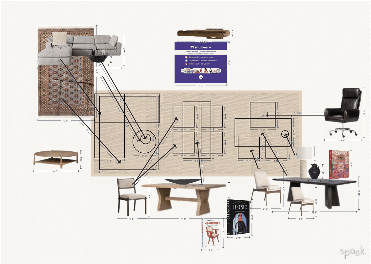 Craft Room Plan designed by Nathan Chetrit