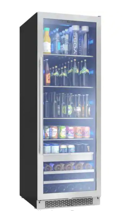 Zephyr Presrv 24 in. 19-Bottle Wine and 266-Can Single Zone Full Size Beverage Cooler added by Katie Hoffman