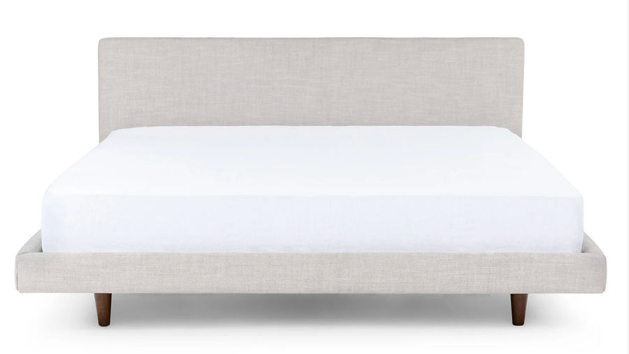 Tessu King Low Profile Upholstered Bed - Glaze Gray added by Danielle Hayon