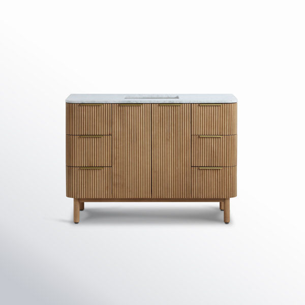 Nova 48.5'' Single Bathroom Vanity added by Jessica D'Itri Mares