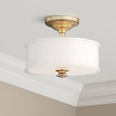 Minka Lavery Harbour Point 13 1/2" Etched White Glass Ceiling Light - #2W948 | Lamps Plus added by karen silveira