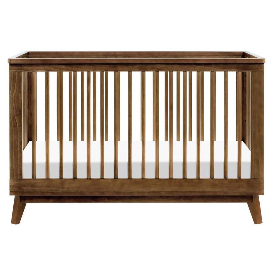 Babyletto Scoot Mid Century Walnut 3 in 1 Convertible Crib with Toddler Bed Conversion Kit added by Emily Brannelly