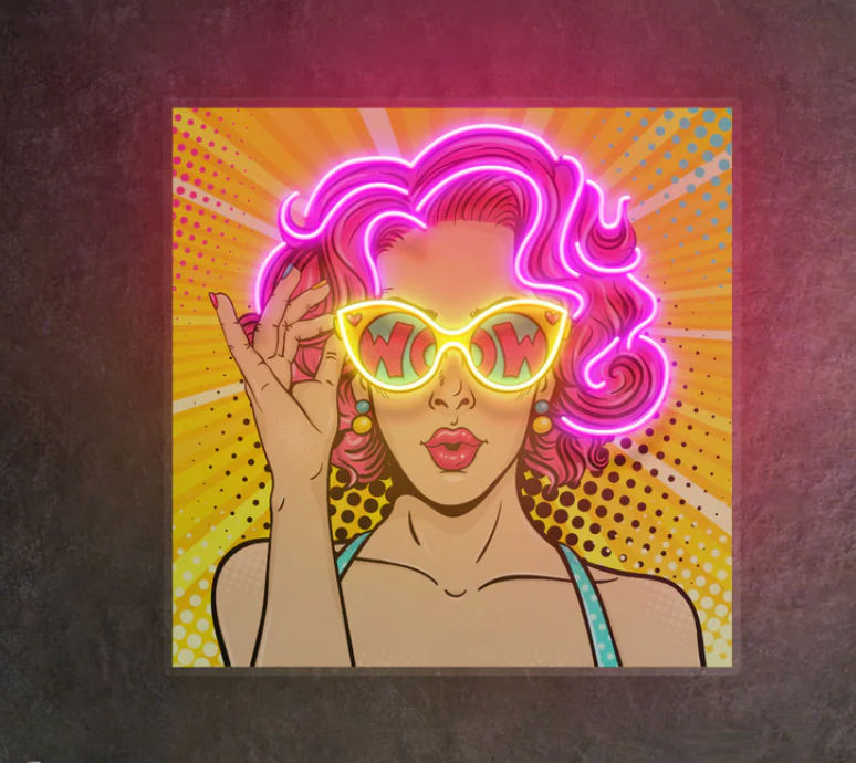 Wow Lady Pop Art  added by Hannah McKernan