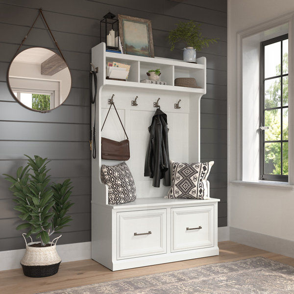 Arulappu Hall Tree with Bench and Shoe Storage added by HELEN SALGADO