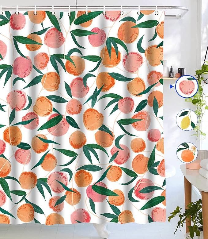 Shower Curtain peaches added by Magdalyn Horvath