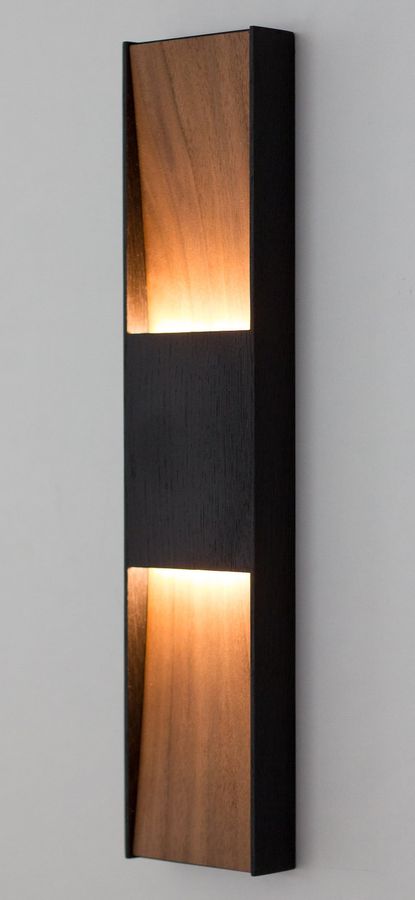 DUALITY Walnut Wall Light - LED Sconce added by Erica Ramon