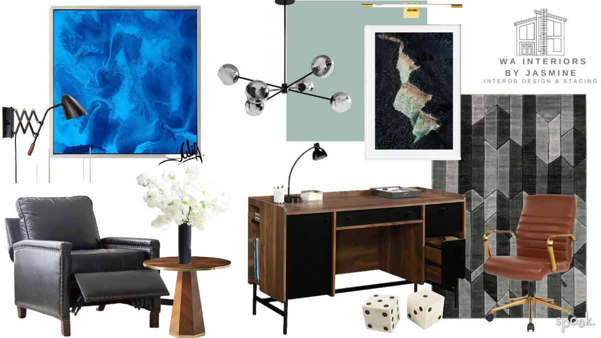 Office Inspo designed by Jasmine Fitzgerald