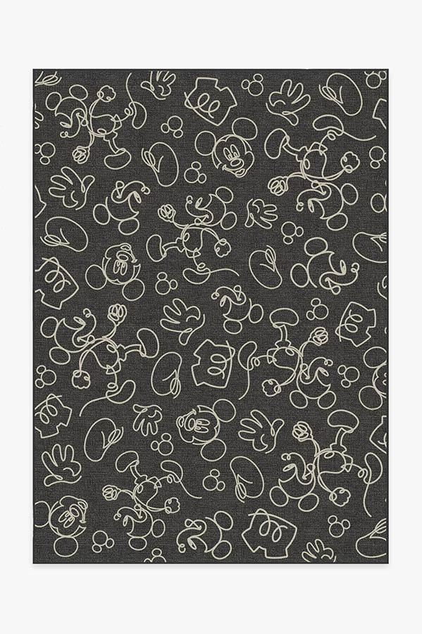 Mickey Doodles Onyx Rug | Ruggable added by Lauren Gisriel