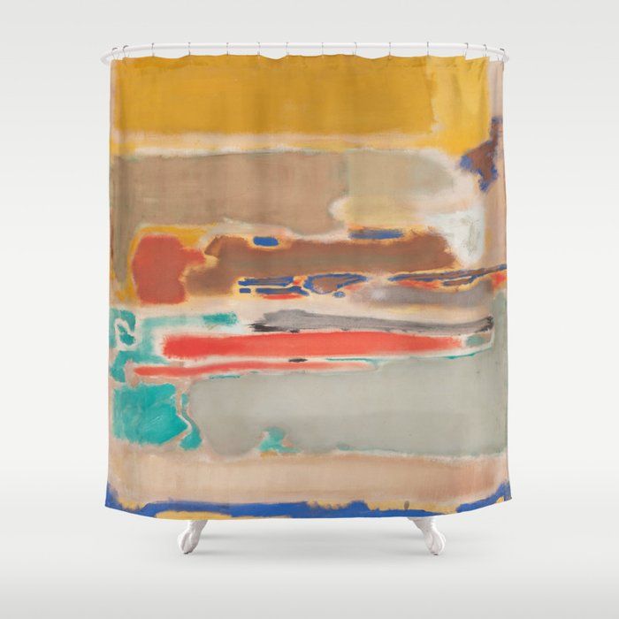1948 Multiform by Mark Rothko HD Shower Curtain by subjectivity  added by Molly Jones