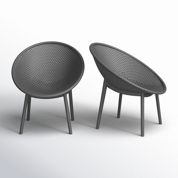 Norna 2pk Outdoor Armless Lounge Chair added by Bobby Nix